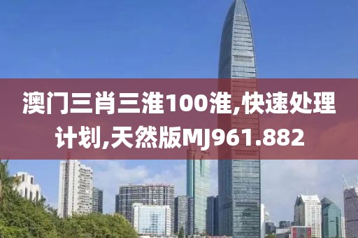 澳门三肖三淮100淮,快速处理计划,天然版MJ961.882