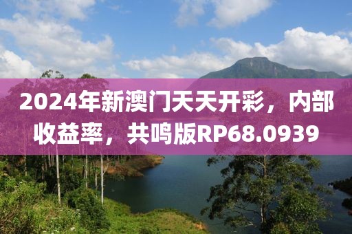 2024年新澳门天天开彩，内部收益率，共鸣版RP68.0939