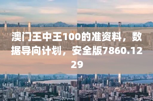 澳门王中王100的准资料，数据导向计划，安全版7860.1229