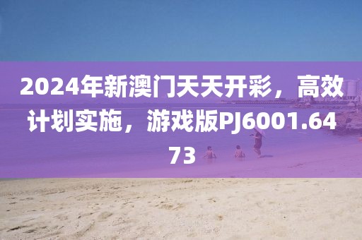2024年新澳门天天开彩，高效计划实施，游戏版PJ6001.6473