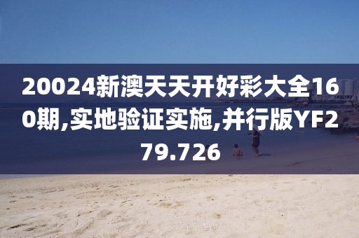 20024新澳天天开好彩大全160期,实地验证实施,并行版YF279.726