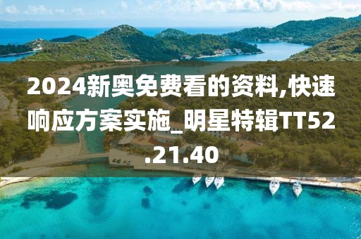 2024新奥免费看的资料,快速响应方案实施_明星特辑TT52.21.40