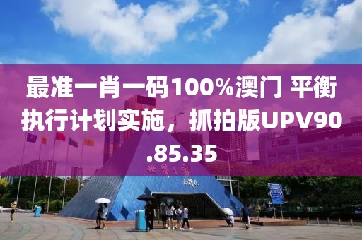 最准一肖一码100%澳门 平衡执行计划实施，抓拍版UPV90.85.35