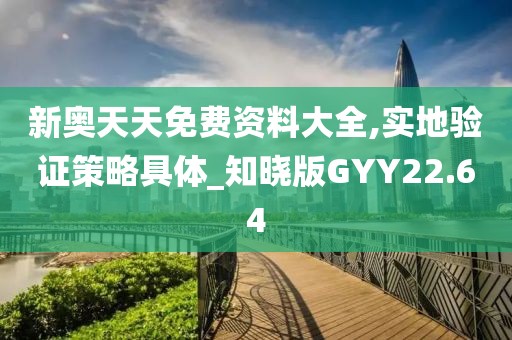 新奥天天免费资料大全,实地验证策略具体_知晓版GYY22.64