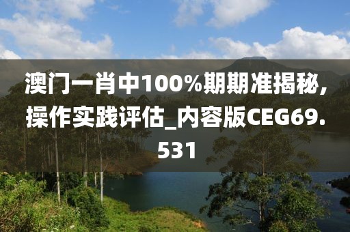 澳门一肖中100%期期准揭秘,操作实践评估_内容版CEG69.531