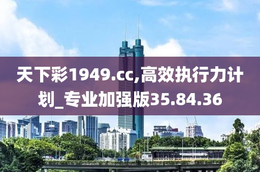 天下彩1949.cc,高效执行力计划_专业加强版35.84.36
