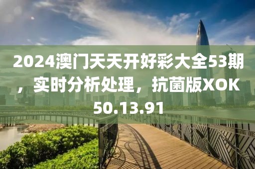 2024澳门天天开好彩大全53期，实时分析处理，抗菌版XOK50.13.91