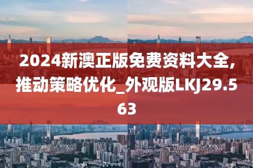 2024新澳正版免费资料大全,推动策略优化_外观版LKJ29.563