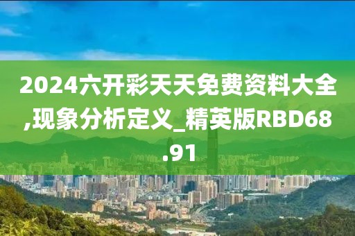 2024六开彩天天免费资料大全,现象分析定义_精英版RBD68.91