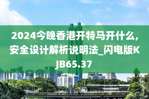 2024今晚香港开特马开什么,安全设计解析说明法_闪电版KJB65.37