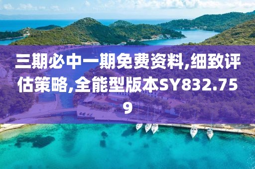 三期必中一期免费资料,细致评估策略,全能型版本SY832.759