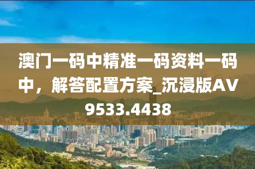 澳门一码中精准一码资料一码中，解答配置方案_沉浸版AV9533.4438