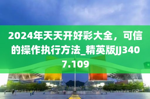 2024年天天开好彩大全，可信的操作执行方法_精英版JJ3407.109