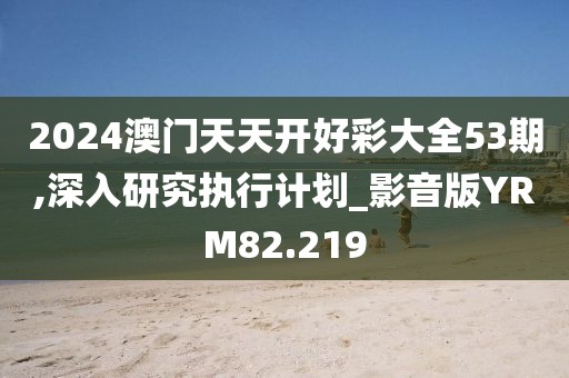2024澳门天天开好彩大全53期,深入研究执行计划_影音版YRM82.219