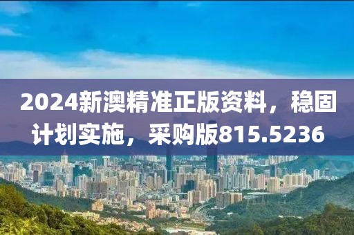 2024新澳精准正版资料，稳固计划实施，采购版815.5236