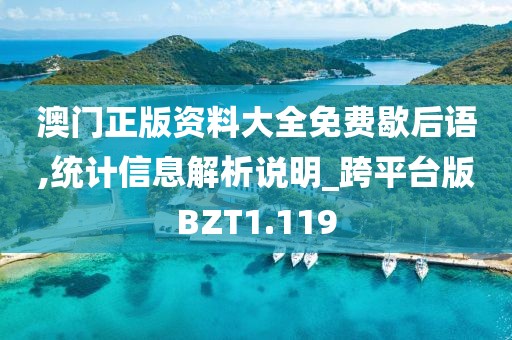 澳门正版资料大全免费歇后语,统计信息解析说明_跨平台版BZT1.119